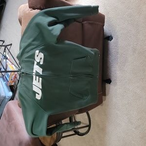 Authentic 47brand JETS zip hoodie